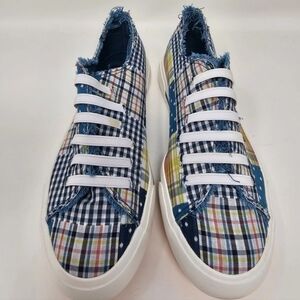 NEW Rocket Dog Jokes Euclid Cotton Patchwork Women's Shoes Sneakers Size 10